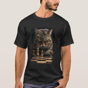 Katzen Schach T-Shirt