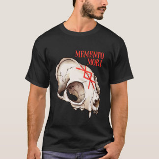 Katzen-Schädel-Hexerei-Geier-Kultur-Gotische Kunst T-Shirt