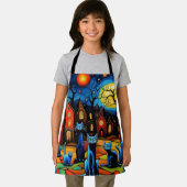 Katzen schauen schürze (Insitu)