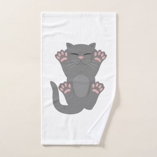 Katzen-Schlafen Handtuch (Handtuch)