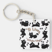 Katzen Schlüsselanhänger (Vorderseite)