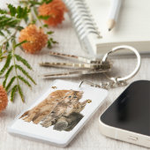 Katzen Schlüsselanhänger (Vorderseite rechts)