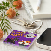 Katzen Schlüsselanhänger (Vorderseite rechts)