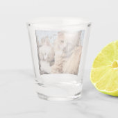 Katzen Schnapsglas (Rückseite)