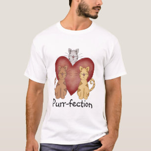 Katzen Schnurren-fection T-Shirts und Geschenke