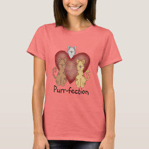 Katzen Schnurren-fection T-Shirts und Geschenke