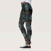 Katzen Schöne Dunkle Liebhaber personalisieren Leggings (Links)