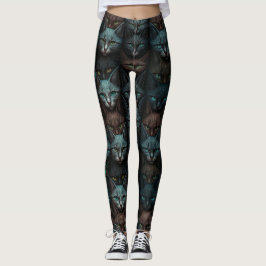 Katzen Schöne Dunkle Liebhaber personalisieren Leggings