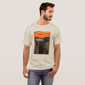 Katzen-Schrei T-Shirt (Vorne ganz)