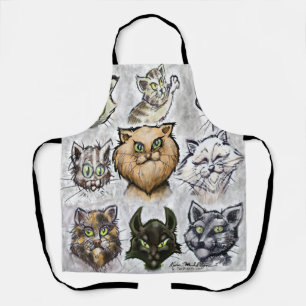 Katzen Schürze