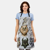 Katzen Schürze (Getragen)
