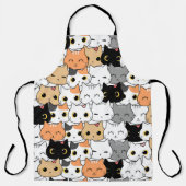 Katzen Schürze (Vorderseite)