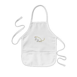 Katzen-Schürze Kinderschürze