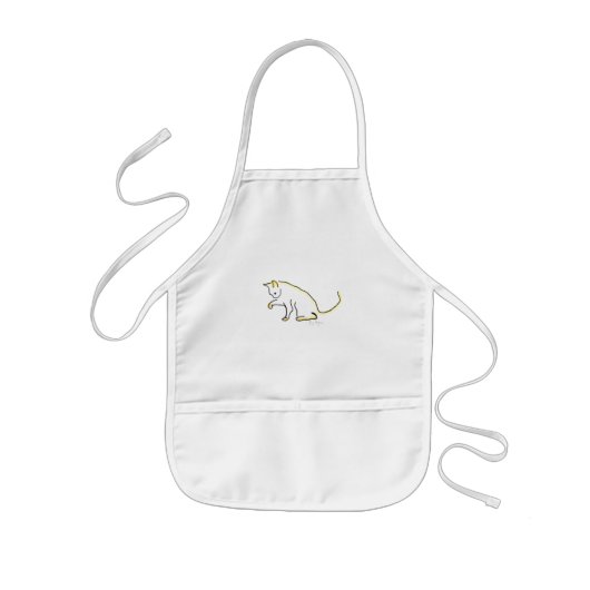 Katzen-Schürze Kinderschürze (Vorne)