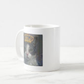 Katzen-Schwanz-Galerie-Tasse - es ist gut, König Kaffeetasse (Vorderseite Links)