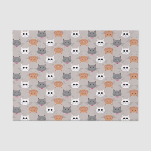 Katzen Seidenpapier (Vorderseite)