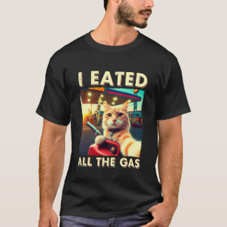 Katzen-Selfie Lustiges Katzen-Meme Katzenliebhaber T-Shirt