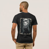 Katzen-Selfie-UFO-Entführung: Feline Alien-Begegnu T-Shirt (Schwarz voll)