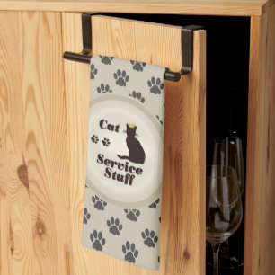 Katzen-Servicepersonal 😸 Geschirrtuch