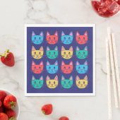 Katzen Serviette (Beispiel)