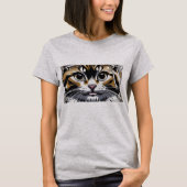 Katzen-Shirt T-Shirt (Vorderseite)
