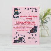 KATZEN SIE MICH, WENN SIE EINE GUTE EINLADUNG KATZ (Stehend Vorderseite)