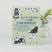 KATZEN SIE MICH, WENN SIE EINE GUTE EINLADUNG KATZ (Stehend Vorderseite)