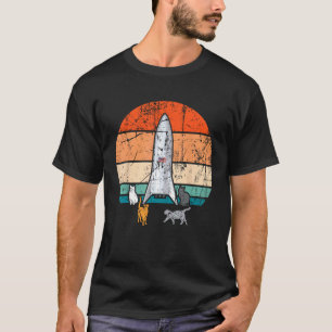 Katzen sind außerirdische Raumschiffe UFOs Außerir T-Shirt