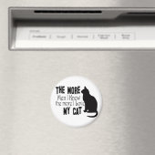 Katzen sind besser als Männer Magnet (In Situ (Geschirrspüler))