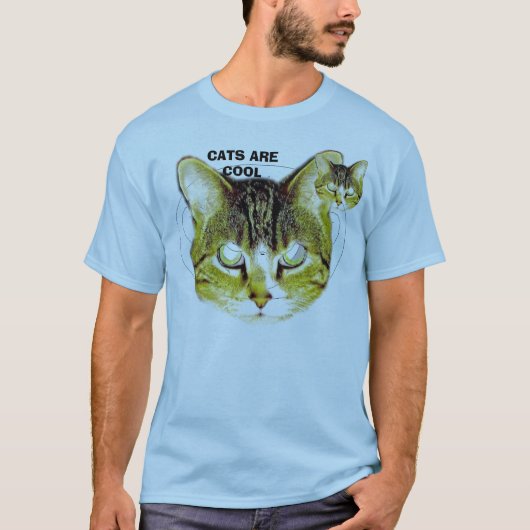 KATZEN SIND COOL T-Shirt (Vorderseite)