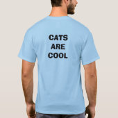 KATZEN SIND COOL T-Shirt (Rückseite)