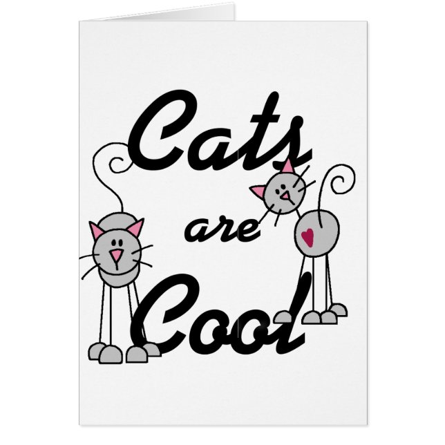 Katzen sind Coole Hemden und Geschenke (Vorne)