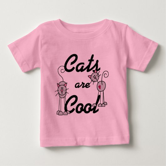 Katzen sind coole T-Shirts und Geschenke (Vorderseite)