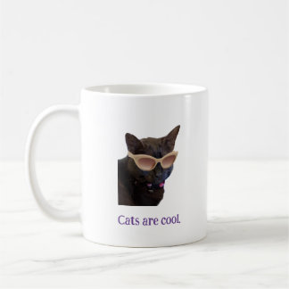 Katzen sind coole Tasse