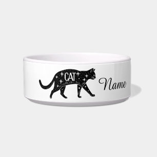Katzen sind die Besten. Keramik Haustiernäpfe Napf