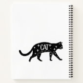 Katzen sind die Besten. Spiralnotizblock Notizblock (Rückseite)