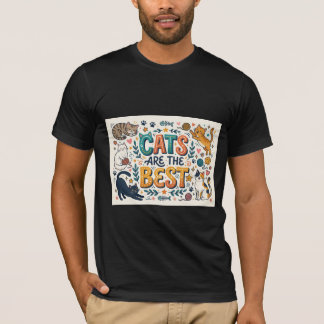 Katzen sind die Besten T-Shirt