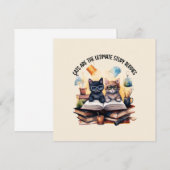 Katzen sind die ultimativen Lernbuddies (Vorne/Hinten)