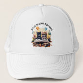 Katzen sind die ultimativen Lernbuddies Truckerkappe (Vorderseite)