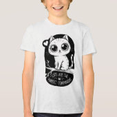 Katzen sind die Zweckgesellschaften Tri-Blend Shirt (Vorderseite)