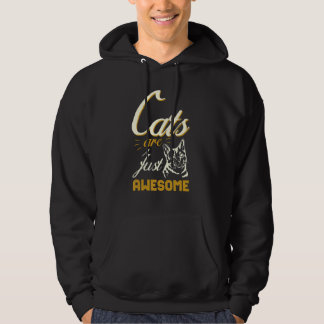 Katzen sind einfach großartige Katzen Hoodie