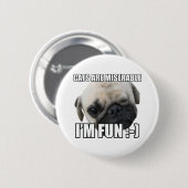 KATZEN SIND FEHLERBAR, ICH FREUE MICH :-) MEME BUTTON (Vorne & Hinten)