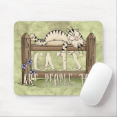 Katzen sind Leute auch Mousepad (Mit Mouse)