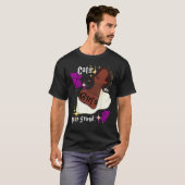 Katzen sind Mädchen s bester Freund T-Shirt (Vorne ganz)