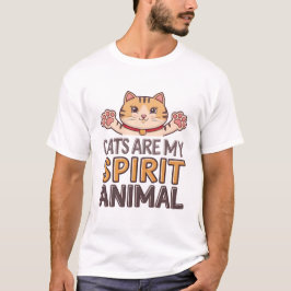 Katzen sind mein Geiststier T-Shirt