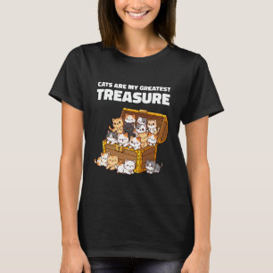 Katzen sind mein größter Schatz Lustige Süße Katze T-Shirt