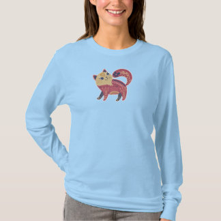 Katzen sind mein Lieblings-Langarm-Shirt für Fraue T-Shirt