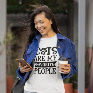 Katzen sind meine Lieblingsmenschen T-Shirt