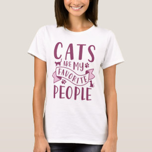 Katzen sind meine Lieblingsmenschen T-Shirt
