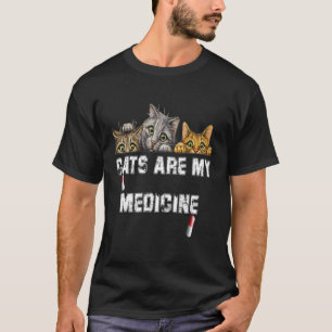 Katzen sind meine Medizin T-Shirt
